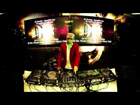 DJ Peretse mixing 41 tracks in 5 minutes
