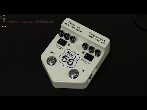 Visual Sound Route 66 V2 Compression Overdrive Demo