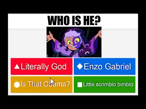 The WORST Owl House Kahoot! (Ft. Tomotasauce)