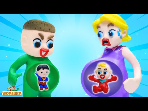 Mommy's Got a Baby in Her Belly Song | WOA Luka Nursery Rhymes and Kids Songs