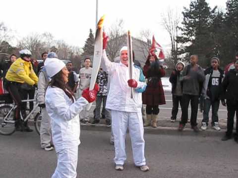Melissa Grelo , Olympic Torch Run Toronto, Canada