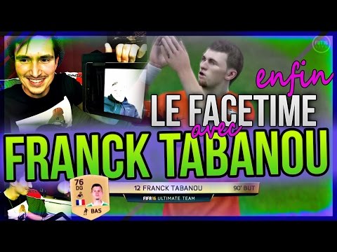 Le facetime avec Franck TABANOU ! Entretien avec mon idole !