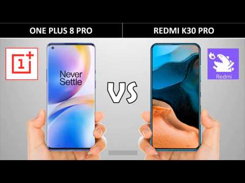 OnePlus 8 Pro VS Redmi K30 Pro |animated Comparison