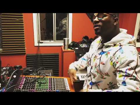 MykalCurtis listening back to his single Sprung!!