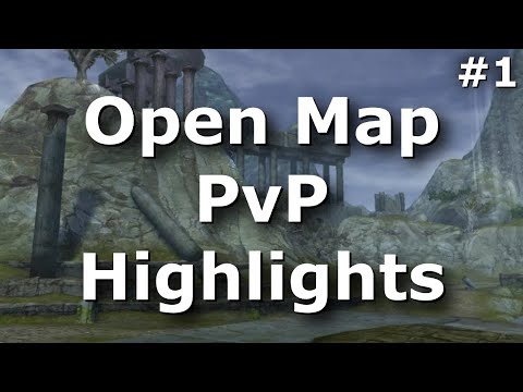 Aion Classic NA 1.8 - Open Map PvP Highlights #1 (Cleric)