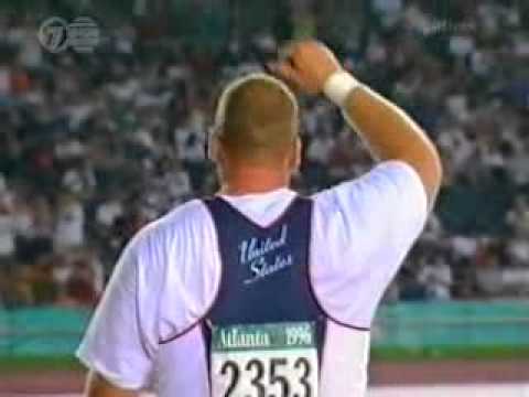 1996 Atlanta Olympics Games Mens Shot put
