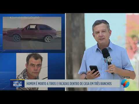 Homem é morto a tiros e facadas dentro de casa em Três Ranchos