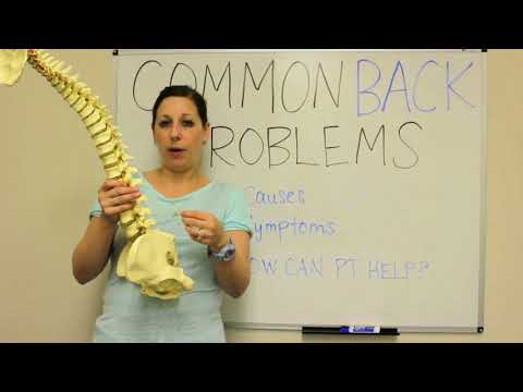 Three Common Back Problems