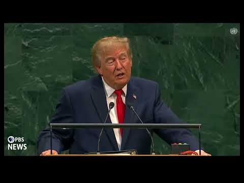 【視聴】トランプ氏、国連に「選ばれていないグローバリスト官僚」の「極左アジェンダ」を止めよと発言 (WATCH: Trump says UN must stop 'far-left agenda' of unelected 'globalist bureaucrats')