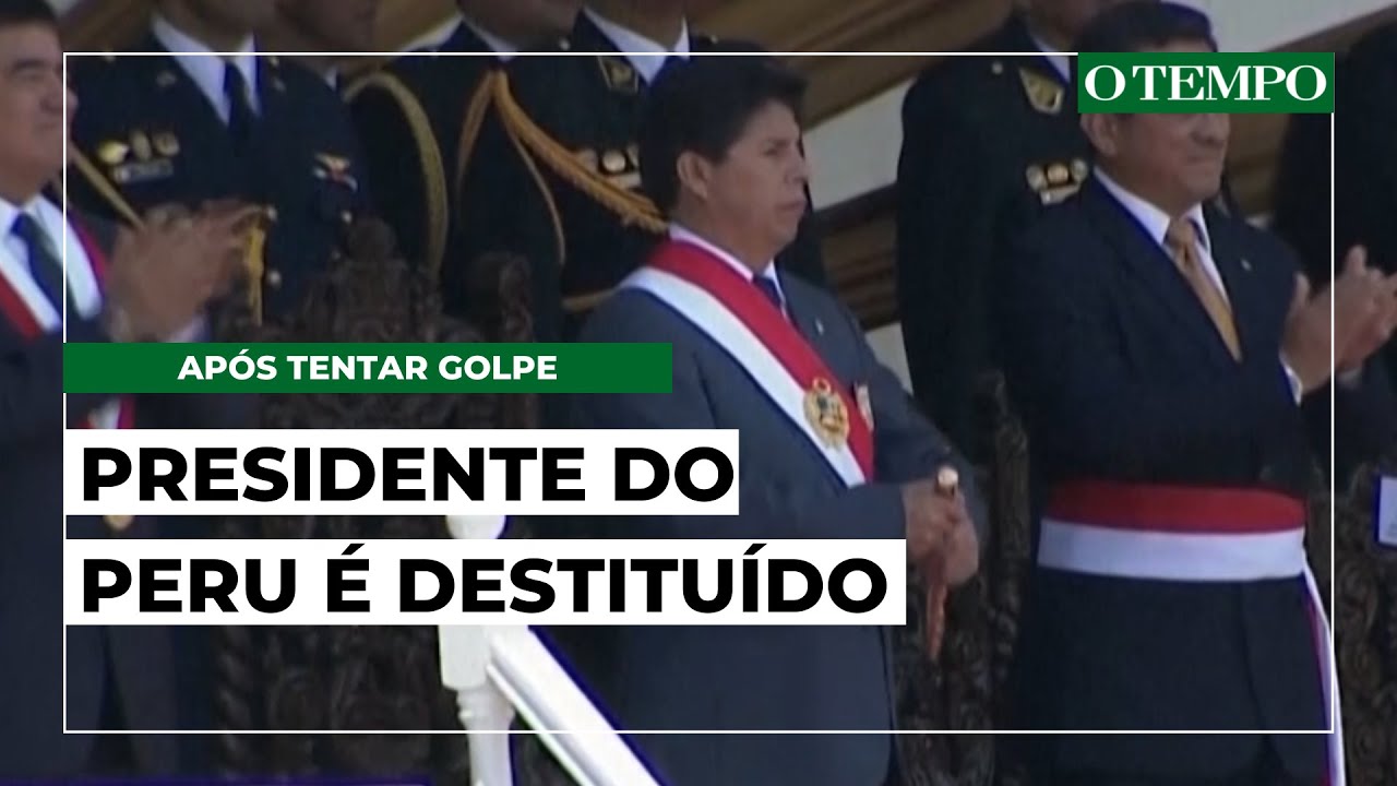 Presidente do Peru, Pedro Castillo, é destituído e preso após tentar fechar o Congresso