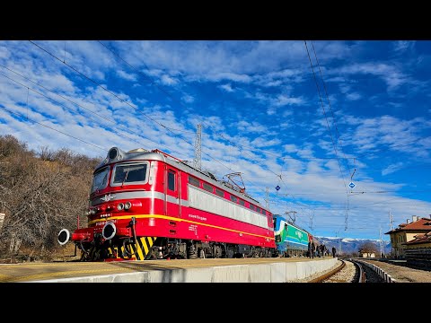 Bulgarian railways cab ride 2024: Balkan crossing railway Stara Zagora - Gorna Oryahovitsa