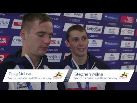 Mixed 4x200m Freestyle bronze!