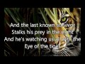Survivor Eye Of The Tiger Lyrics