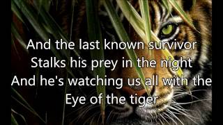 Survivor – Eye Of The Tiger lyrics
