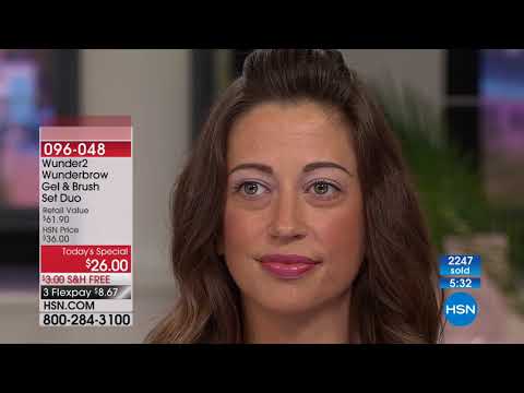 HSN | Wunderbrow Beauty / Deborah Lippmann Nails 03.12.2018 - 12 AM