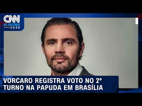 Daniel Vorcaro registra voto no segundo turno na Papuda, em Brasília | CNN ELEIÇÕES