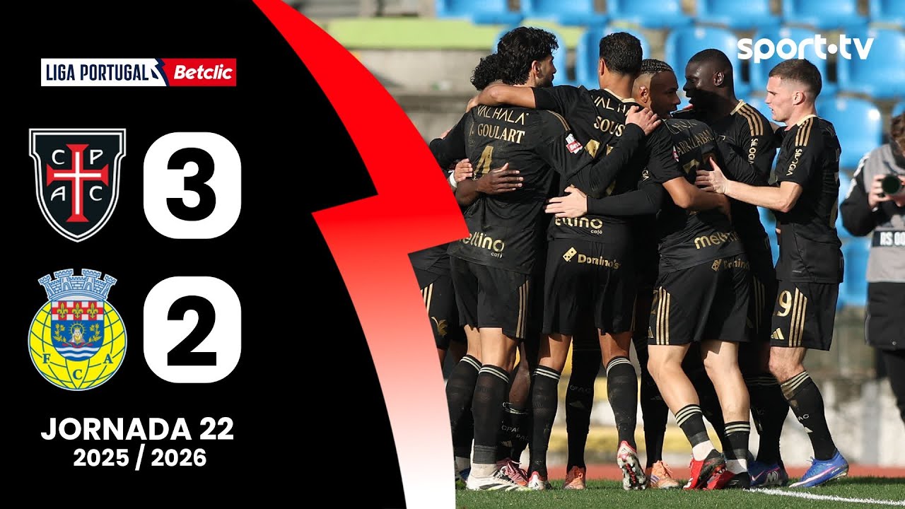 Casa Pia vs Arouca Highlights