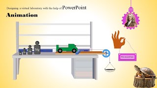 Creating a virtual laboratory with PowerPoint.