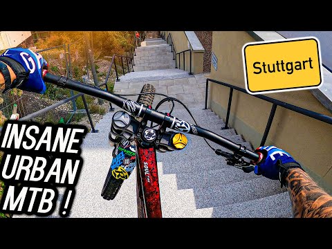 URBAN DOWNHILL MTB STUTTGART! Street Tour - Marc Diekmann