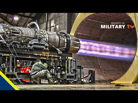 General Electric F110 Afterburning Turbofan Jet Engine | F-16 Fighting Falcon