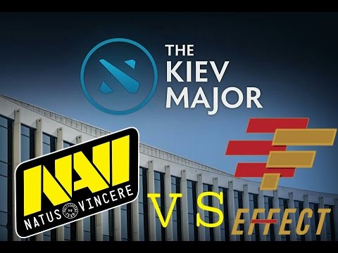 NAVI vs Effect Spirit - Kiev Major CIS Qualifier DOTA 2