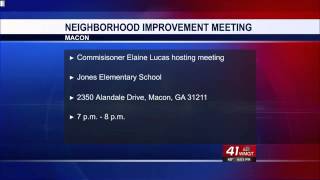 preview picture of video 'Neighborhood Improvement Meeting Hosted By Elaine Lucas'