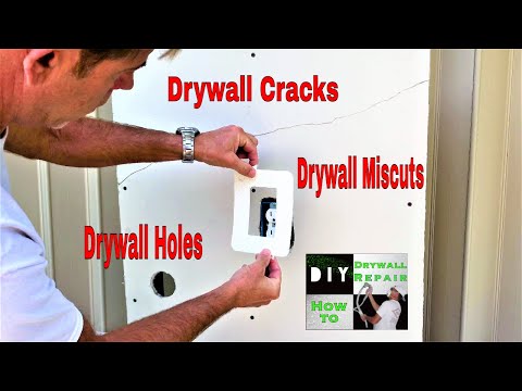 Learn how to easily fix 3 of the most common drywall repairs in 1 video! Video