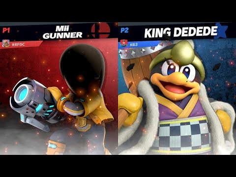 Hyperbolic Smash Ultimate Battles: RoysRevengeFGC (Mii Gunner) vs KG3 (King Dedede)