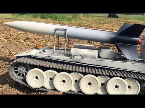 Der tank remote controlled rc tank with rocket launcher panz...