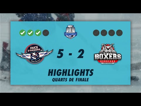 Ducs d'Angers 5-2 Boxers de Bordeaux - Highlights - SLM Quarter-Finals 2022/23