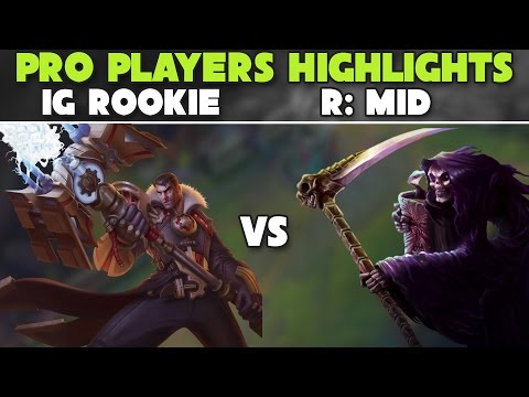 IG Rookie as Jayce vs Karthus | R: Mid | Highlights