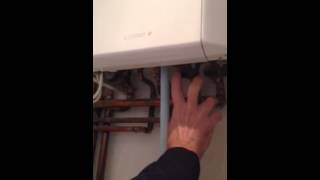 How to top up the pressure on an Ideal Logic +30kw combi boiler