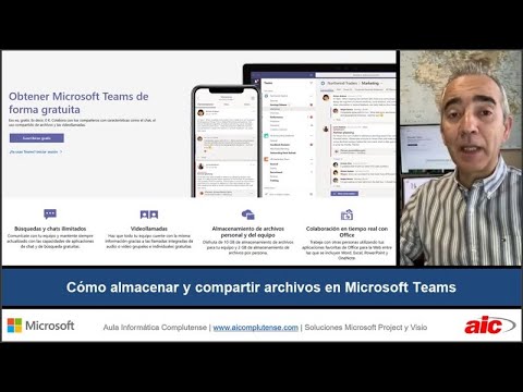 Cómo almacenar y compartir archivos en Microsoft Teams