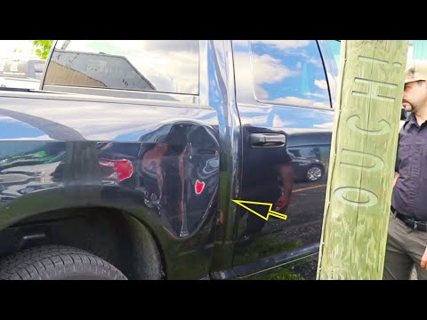 INSANE DENT PULL - Awesome Trick - Gnarly Bedside Dent