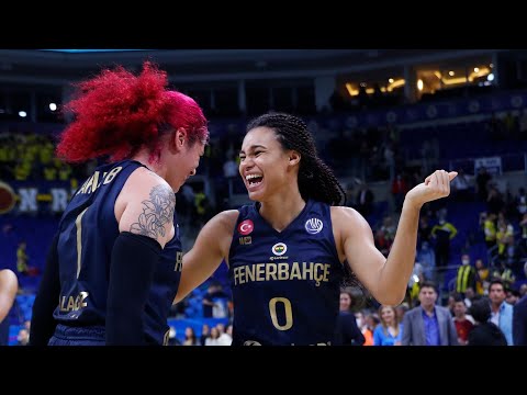Fenerbahçe Safiport - USK Prag 🔥| Kadınlar EuroLeague F4 Yarı Final Maçı | GENİŞ ÖZET 🏀