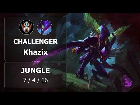 [Jungle] Khazix vs Nocturne | KR Challenger | Patch 9.4.264.1140