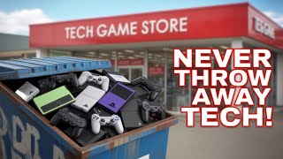 🕹️ CHEGAMOS À LOJA DE JOGOS! UAU, LOUCURA DE MERGULHO NO LIXO 👾