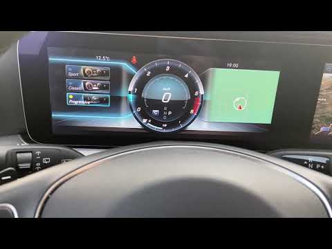 E-class widescreen cockpit digital instrument cluster - my favourite car.