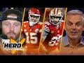 Maxx Crosby on Mahomes, Kittle & 49ers, Who has the edge in Super Bowl LVIII? | NFL | THE HERD