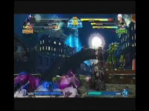 Mvc3 Rank matches Kimer_thai Akuma Sentinel Super-Skrull   vs  Epic fighter 2 on 27-07-2011 ps3