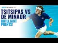 Stefanos Tsitsipas vs Alex De Minaur: Brilliant Rallies & Winners | ATP Cup 2021