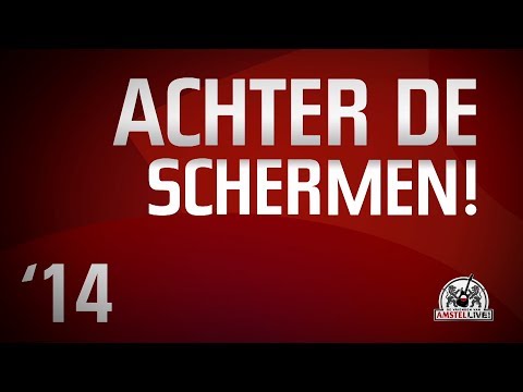 Achter de schermen bij De Vrienden van Amstel LIVE! 2014