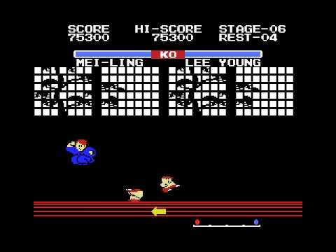 Yie Ar Kung-Fu 2 (MSX) - fastest time without damage TAS in 3:45.5