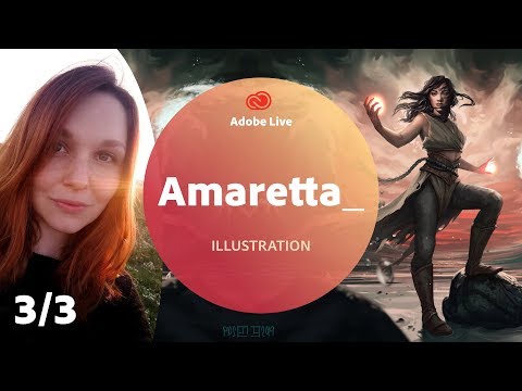 Bild und Buch mit Lorena Lammer aka amaretta_ - Adobe Live 3/3