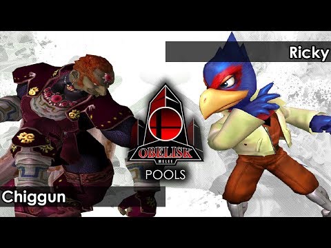 Melee: Chiggun (Ganondorf) V HoG | Ricky (Falco) - Obelisk 79 Tournament SSBM
