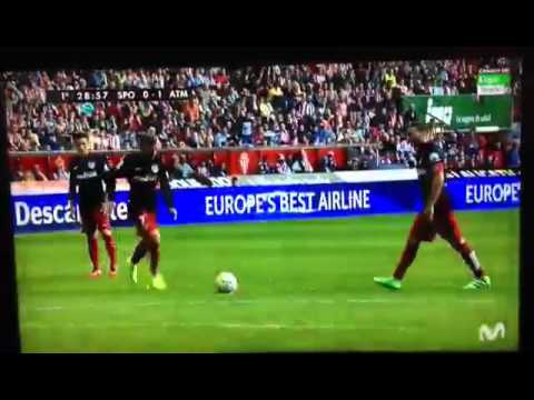 Golazo de falta de Griezmann - Sporting 2-1 Atlético de Madrid