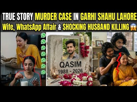 True Story Murder Case in Garhi Shahu Lahore | Wife, WhatsApp Affair &amp; Shocking Husband Killing 😱