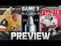 2023 Stanley Cup Final - Game 3 Preview: Golden Knights vs Panthers | CBS Sports