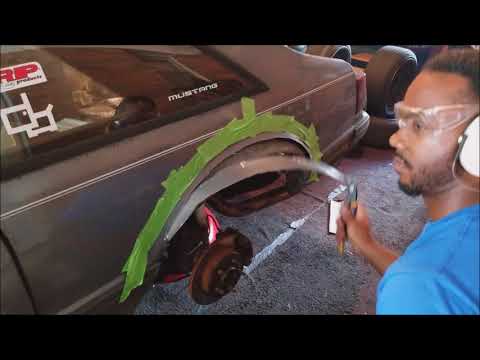 Installing rear fender flares