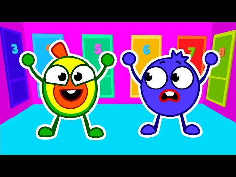 10-Door Challenge! 🚪🔑 | What’s Behind the Doors? with Pit & Penny 🥑